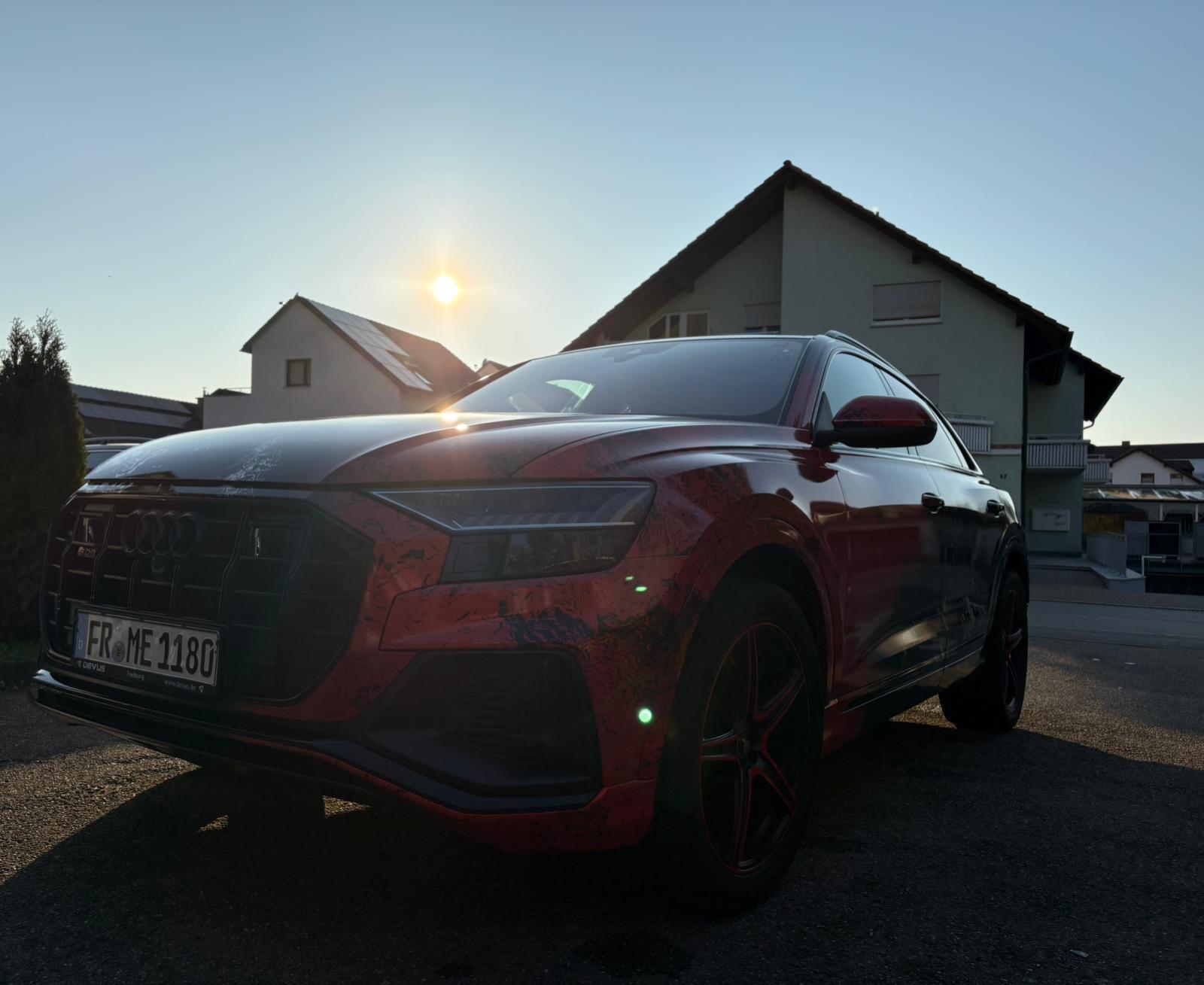 Komplett aufbereiteter Audi von außen